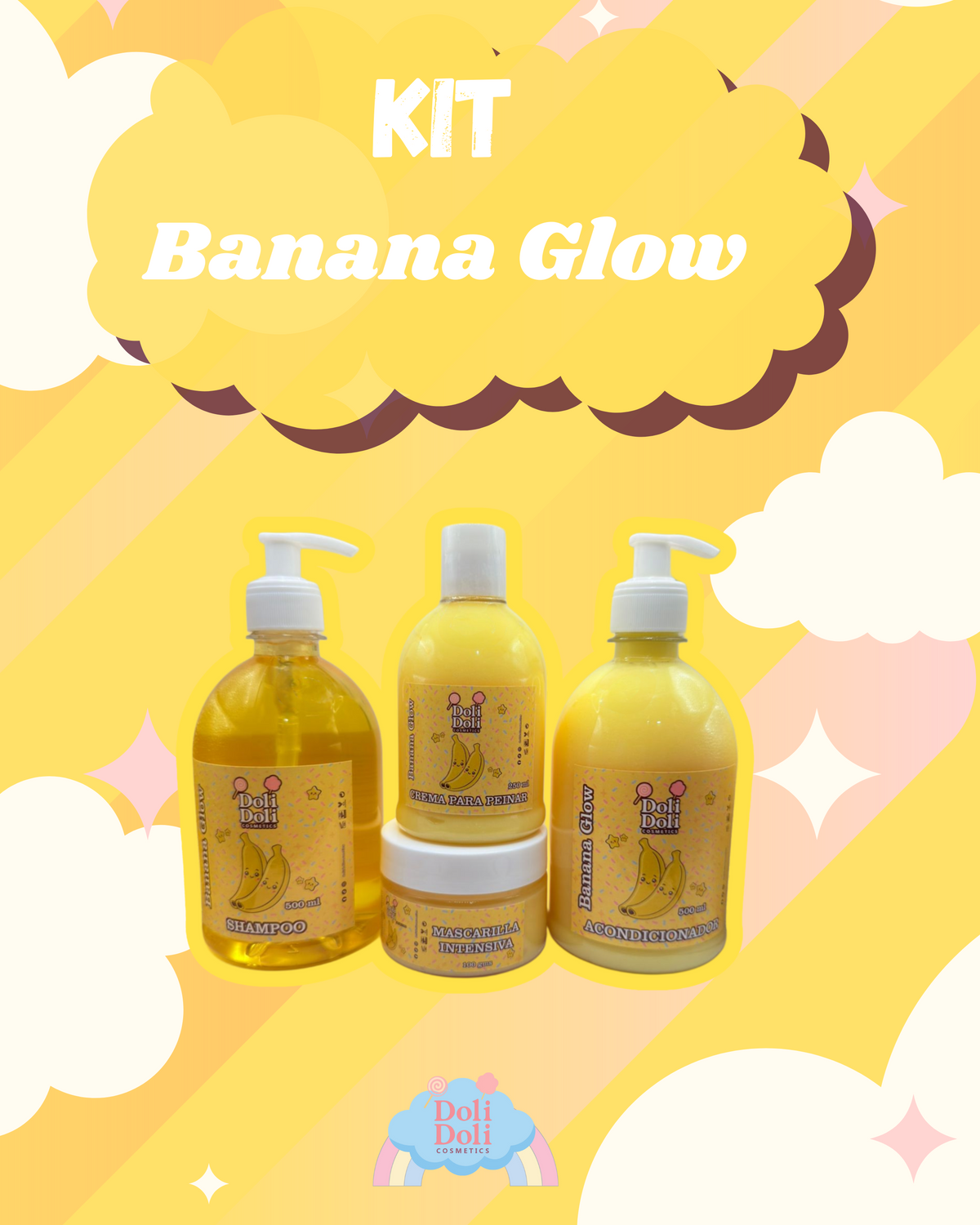 Kit Banana Glow (4 productos)