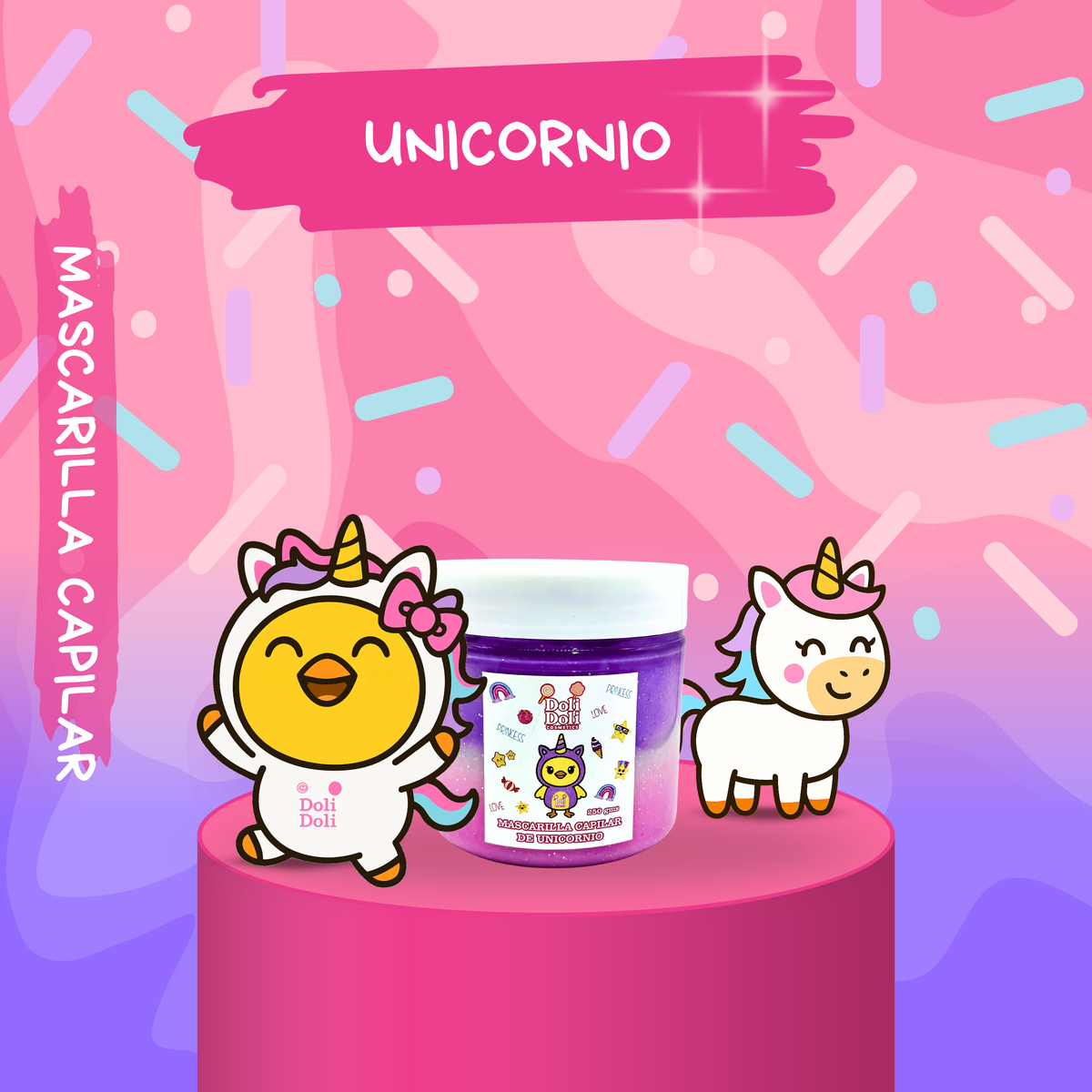 Mascarilla Capilar Unicornio